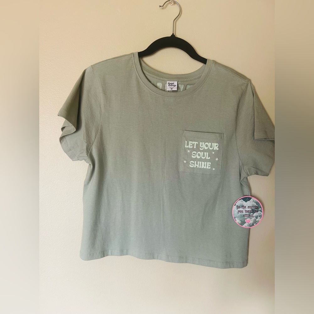 🆕 Infinite Dreamer Graphic Tee by angel energy Bubble Letters NWT - Picture 3 of 14